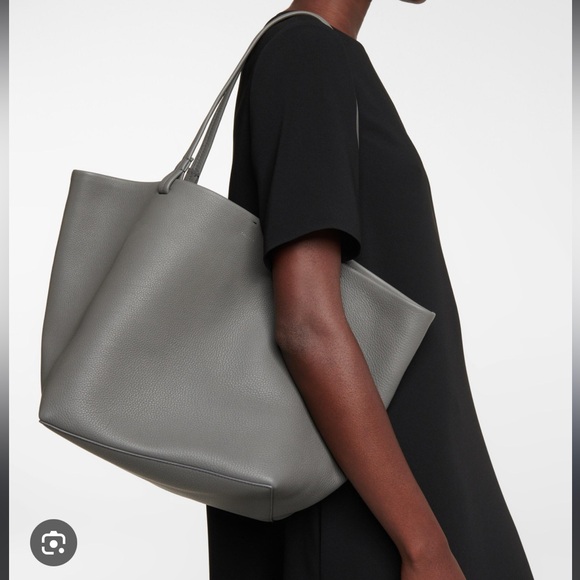 The Row Handbags - The Row Park Three Grey Large Tote Bag
